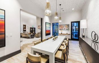 Private dining room or meeting space